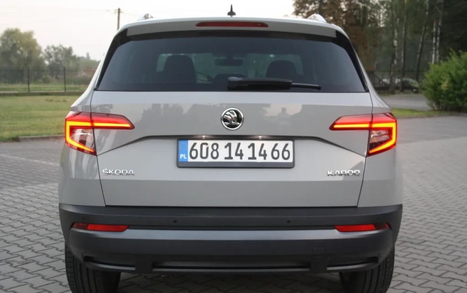 Skoda Karoq cena 86600 przebieg: 74000, rok produkcji 2018 z Police małe 781